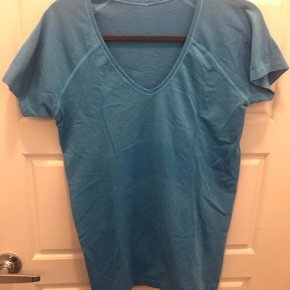 Lululemon Bright Blue Swiftly Tee